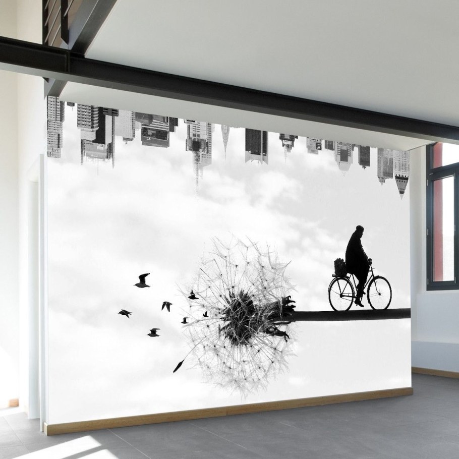 Роспись стен в стиле лофт