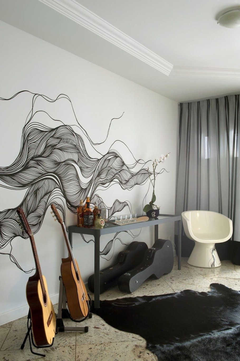 Необычная роспись стен