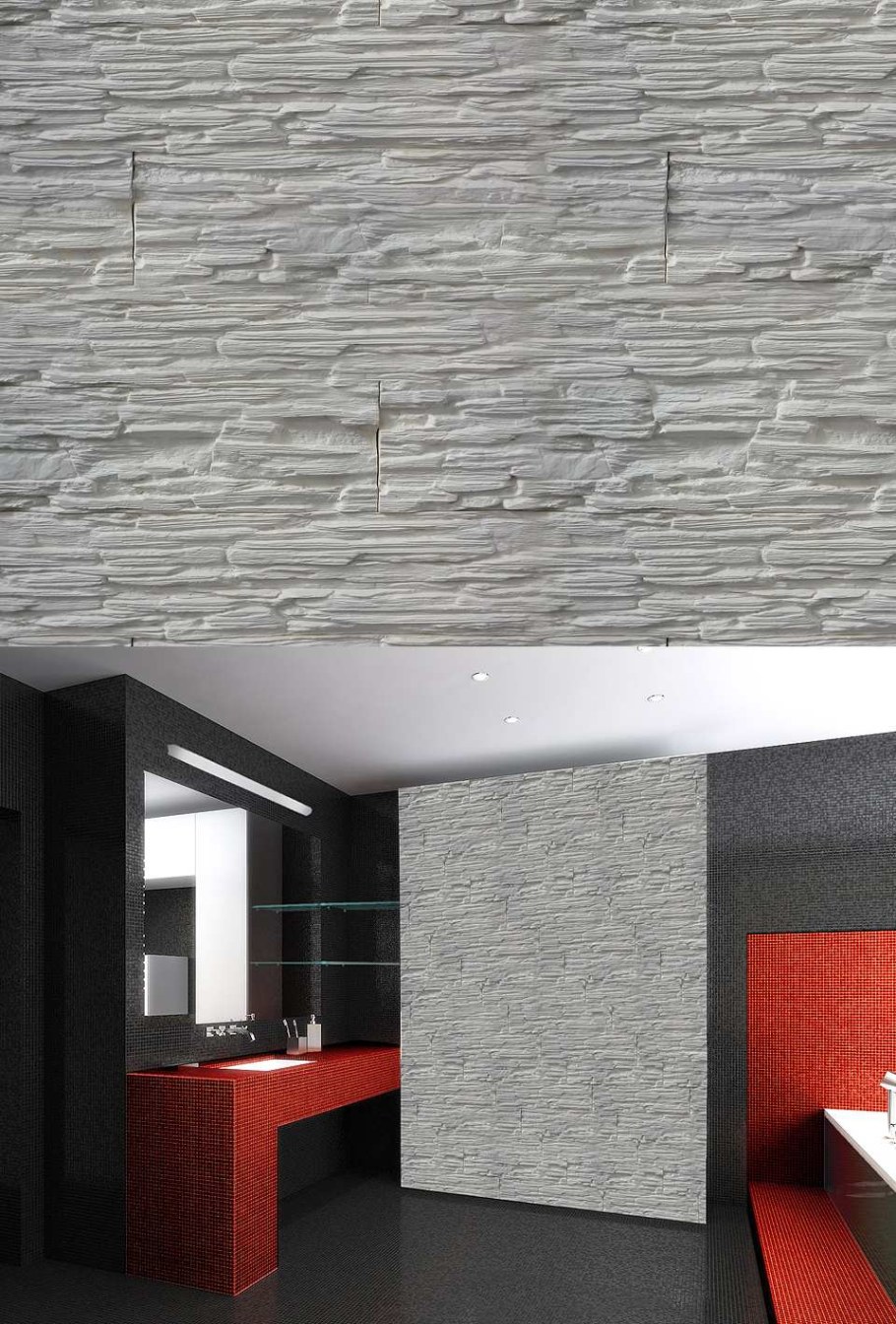 Сланец декоративный камень в интерьере