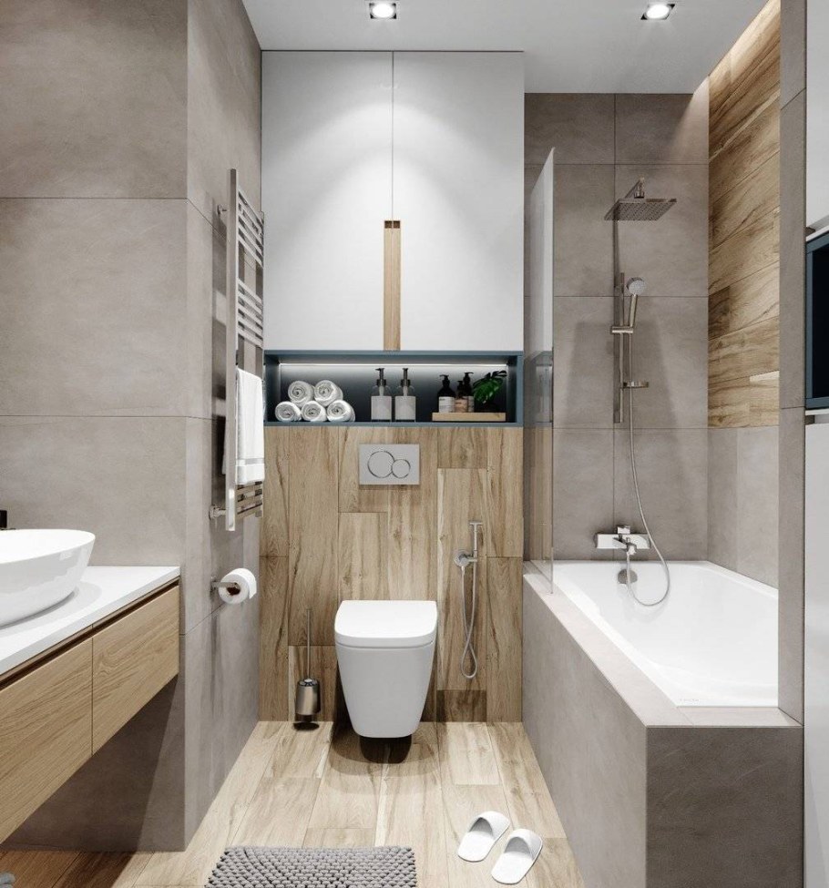 Ванна 4м2 экостиль