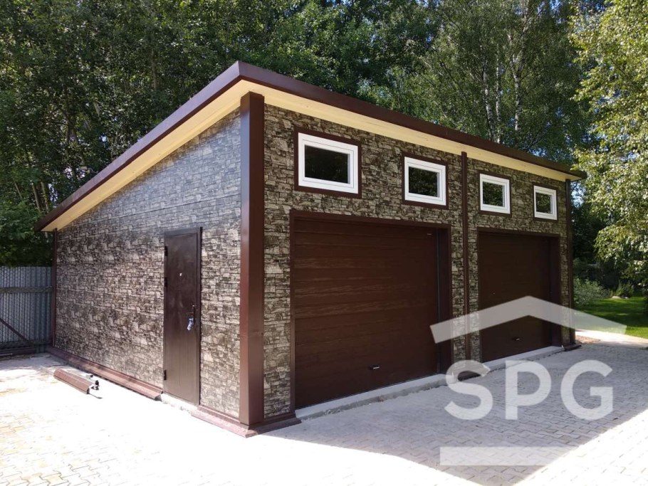 Хозблок из сендвичных панелей