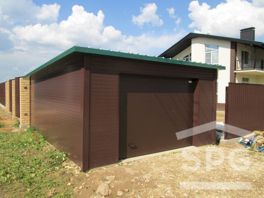 Гараж 5х7 ОСП панели