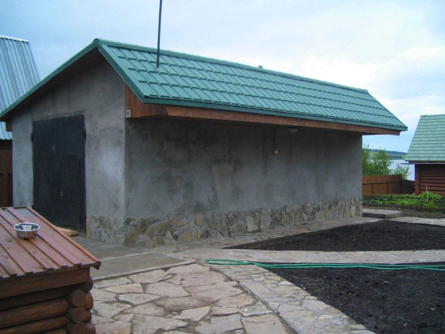 Нестандартные крыши гаражей