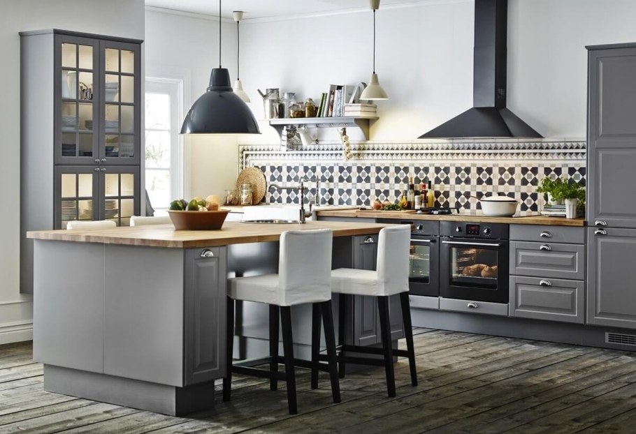 Икеа Будбин серый