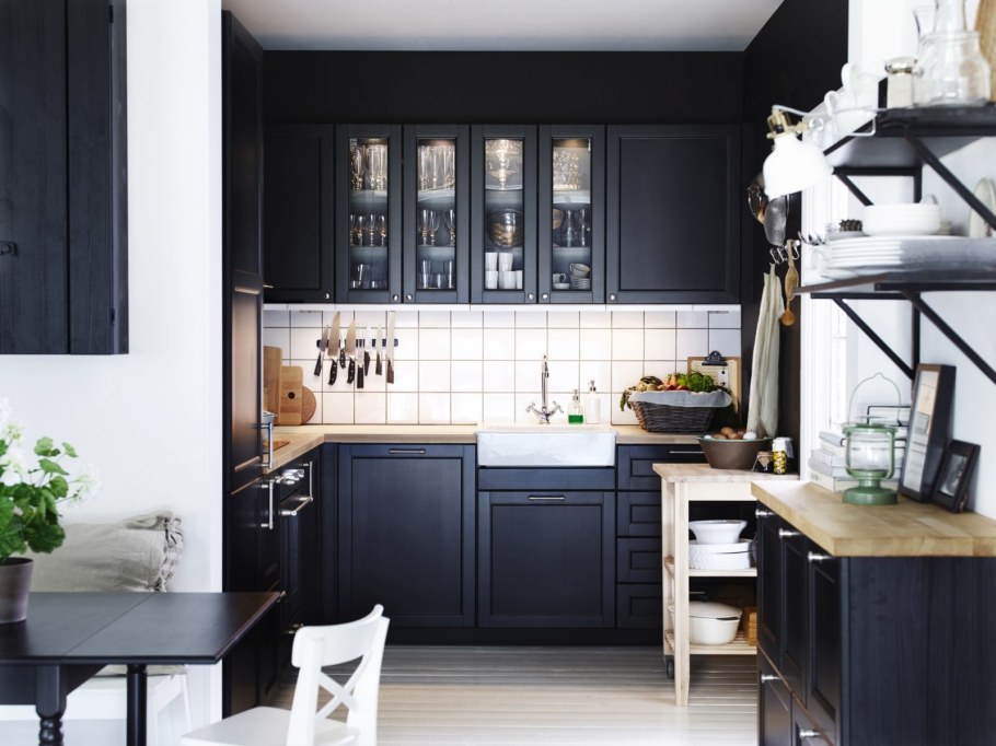 Кухня икеа Лаксарби (ikea Laxarby)