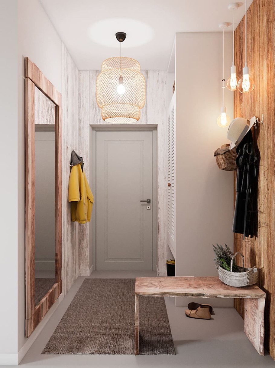 Интерьер прихожей в квартире 2022