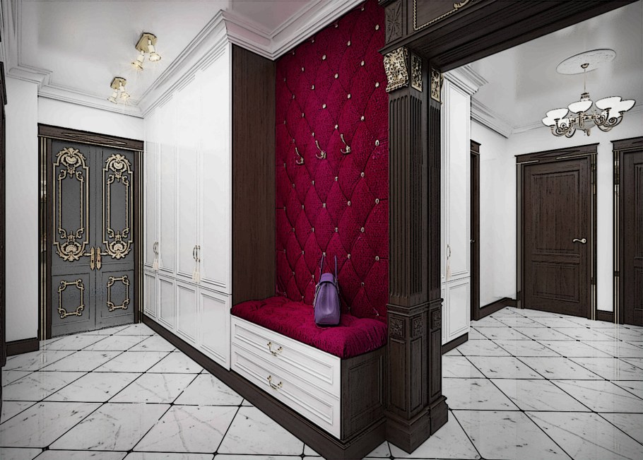 Интерьер прихожей