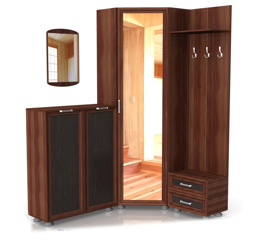 Маленькие угловые прихожие