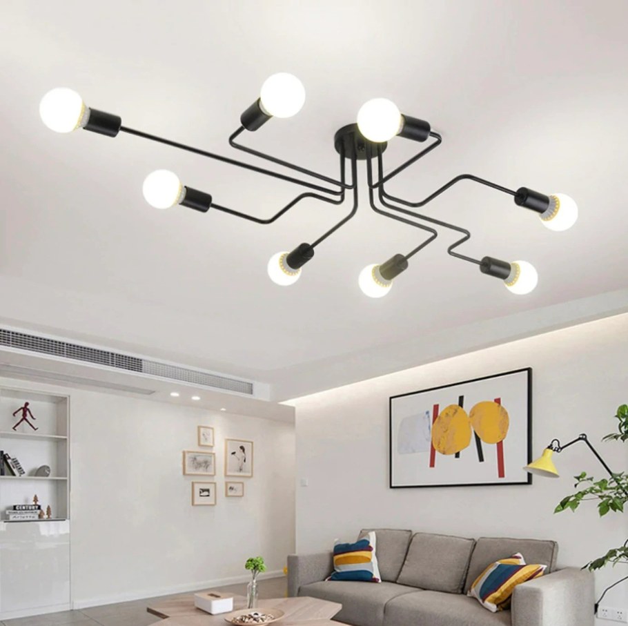 Люстра светильник лэд лофт