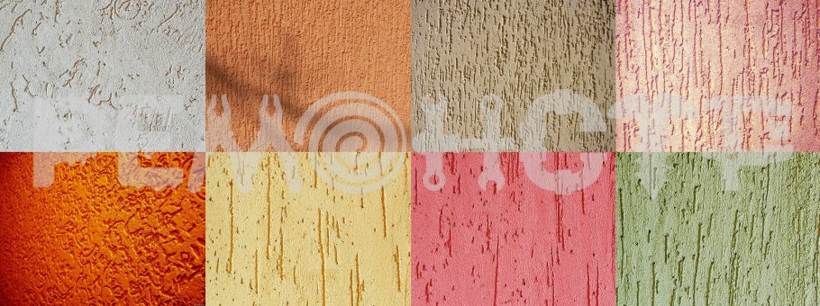 Декоративная фасадная штукатурка короед (типа Краспан)