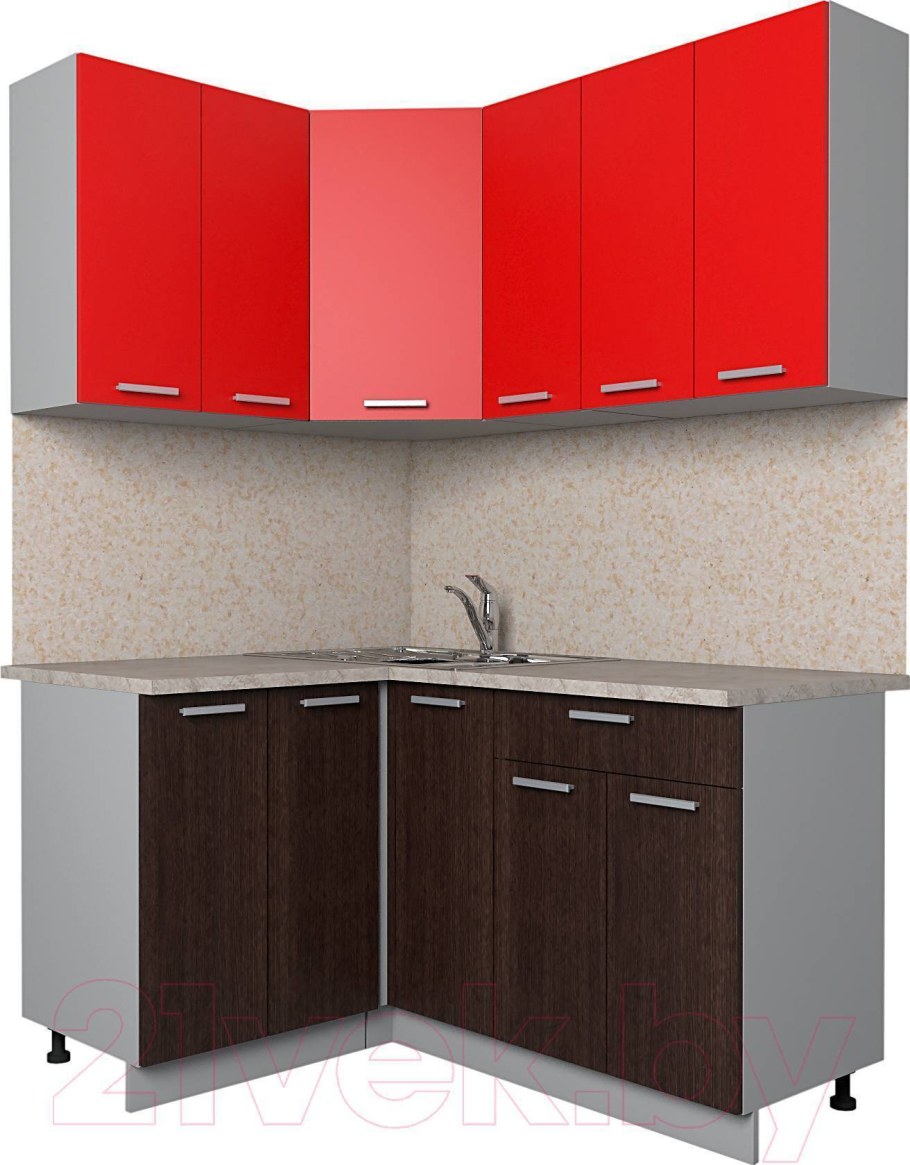 Маленькая угловая кухня