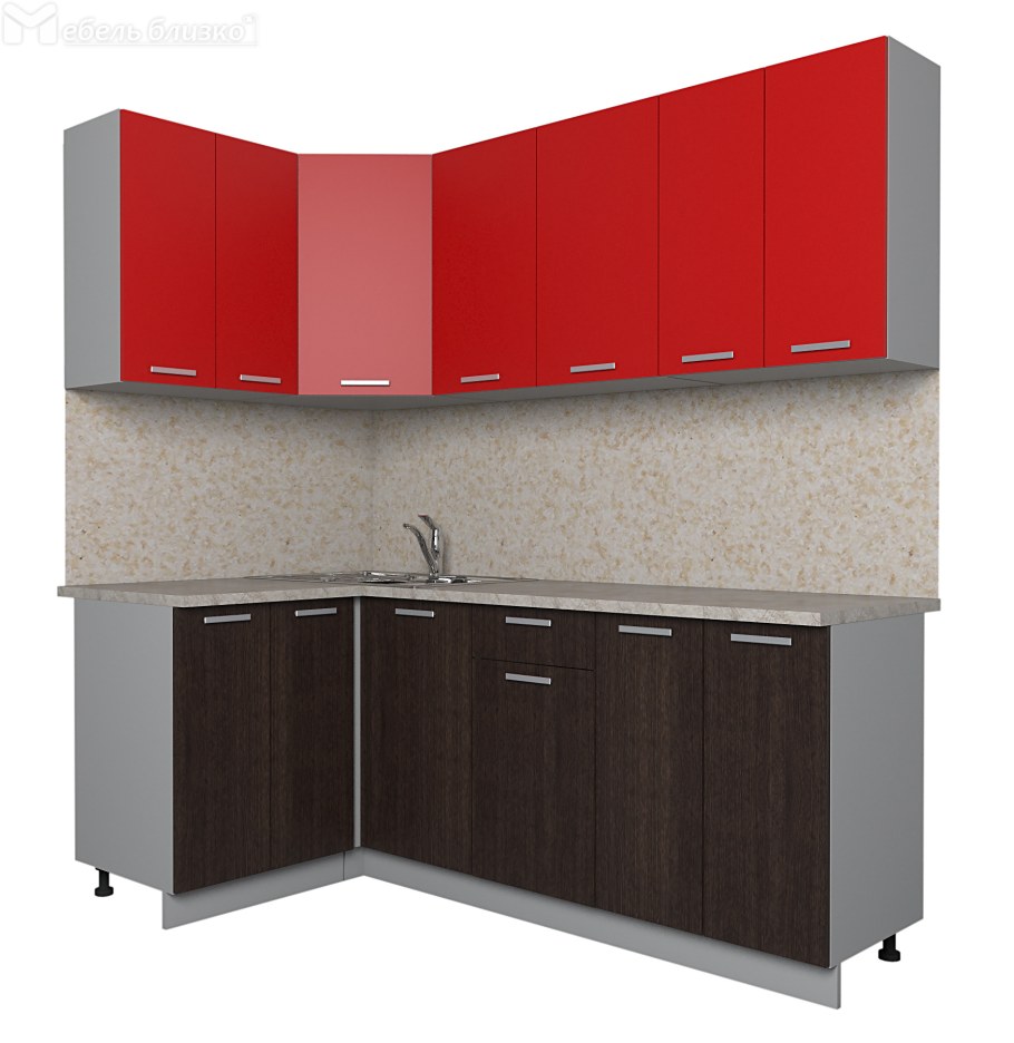 Готовая кухня Интерлиния Мила Лайт 3.2 Вт