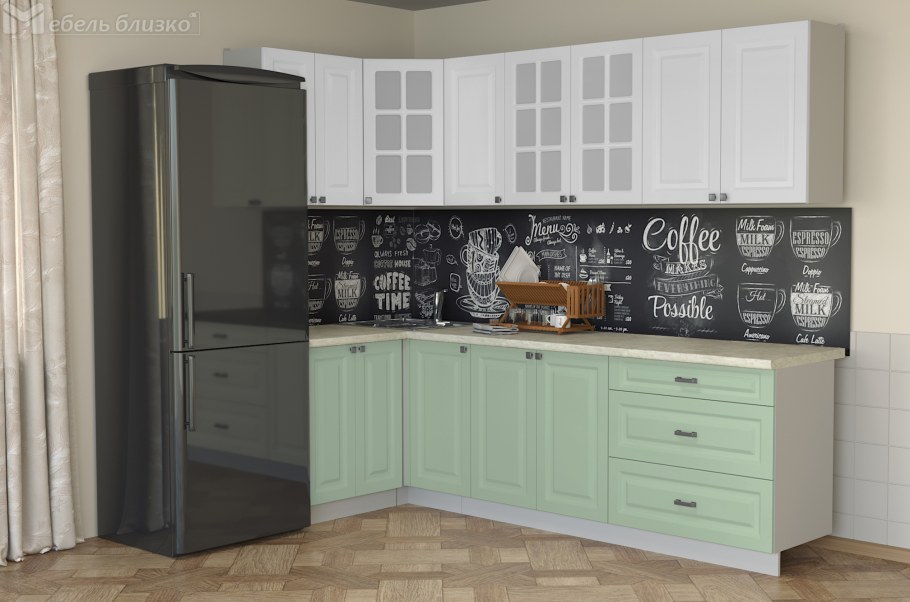 Кухня угловая 1580x2770