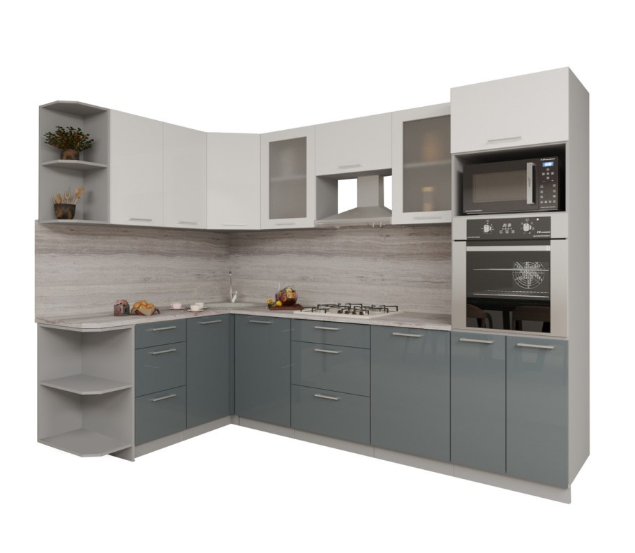 Кухня Мила Глосс угловая