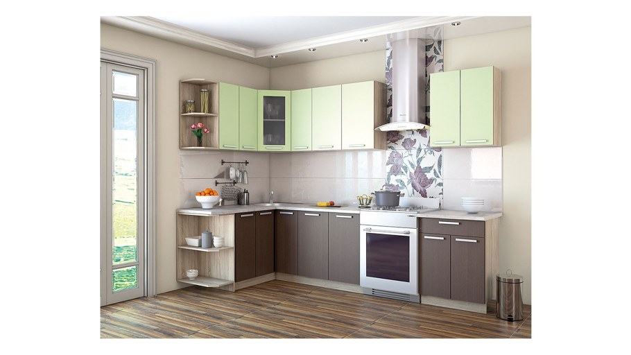 Модульная кухня угловая