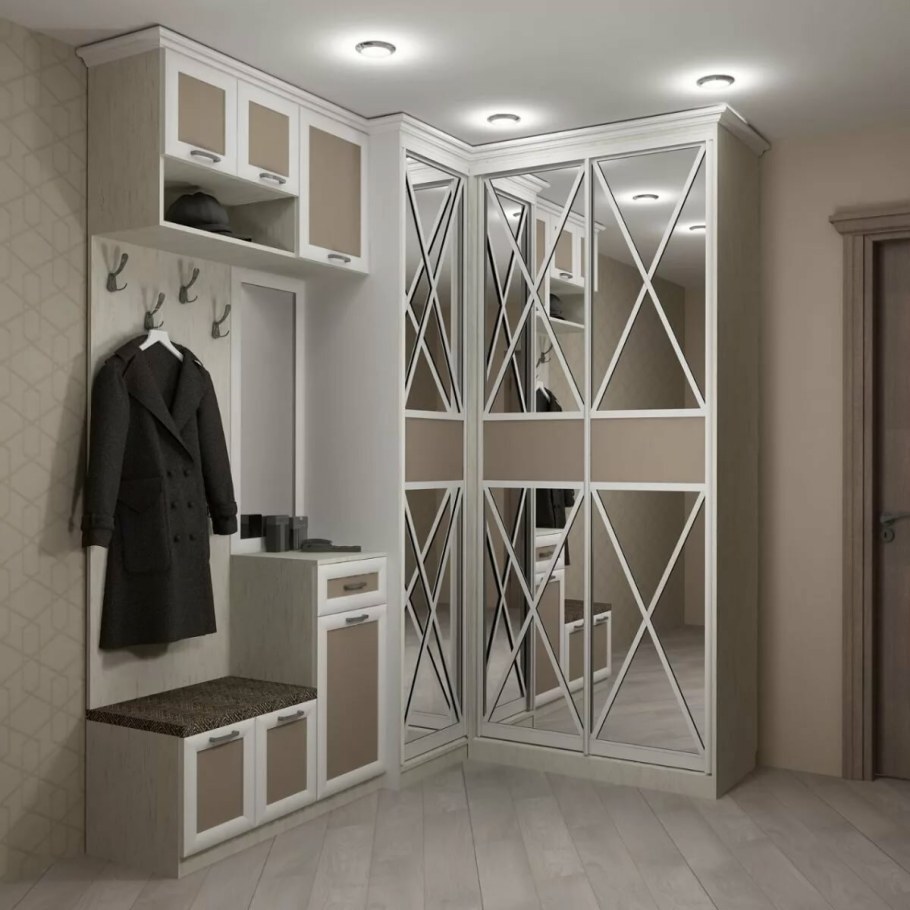 Шкаф купе в коридор