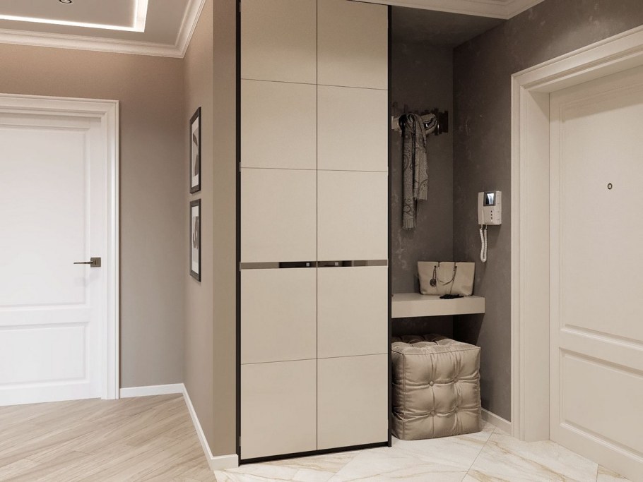 Шкафы в коридор современные