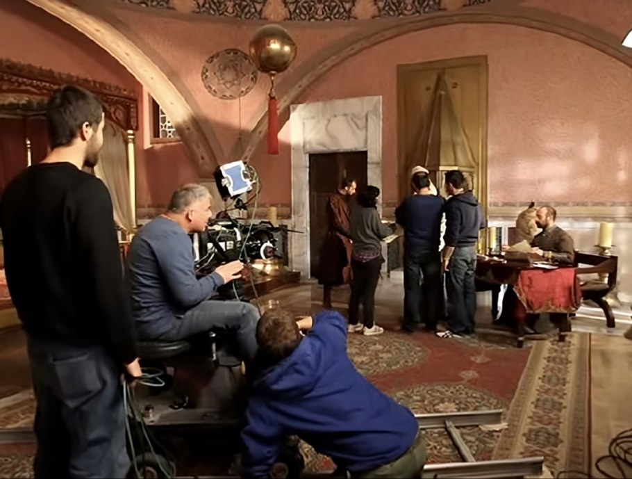 Закадровые съемки великолепный век