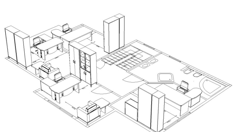 Планировка офиса