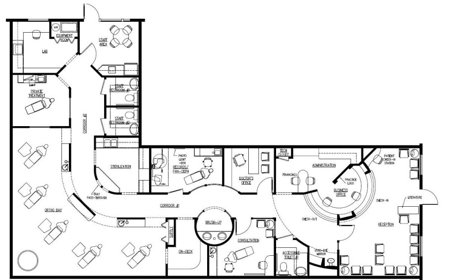 Административные помещения планировка