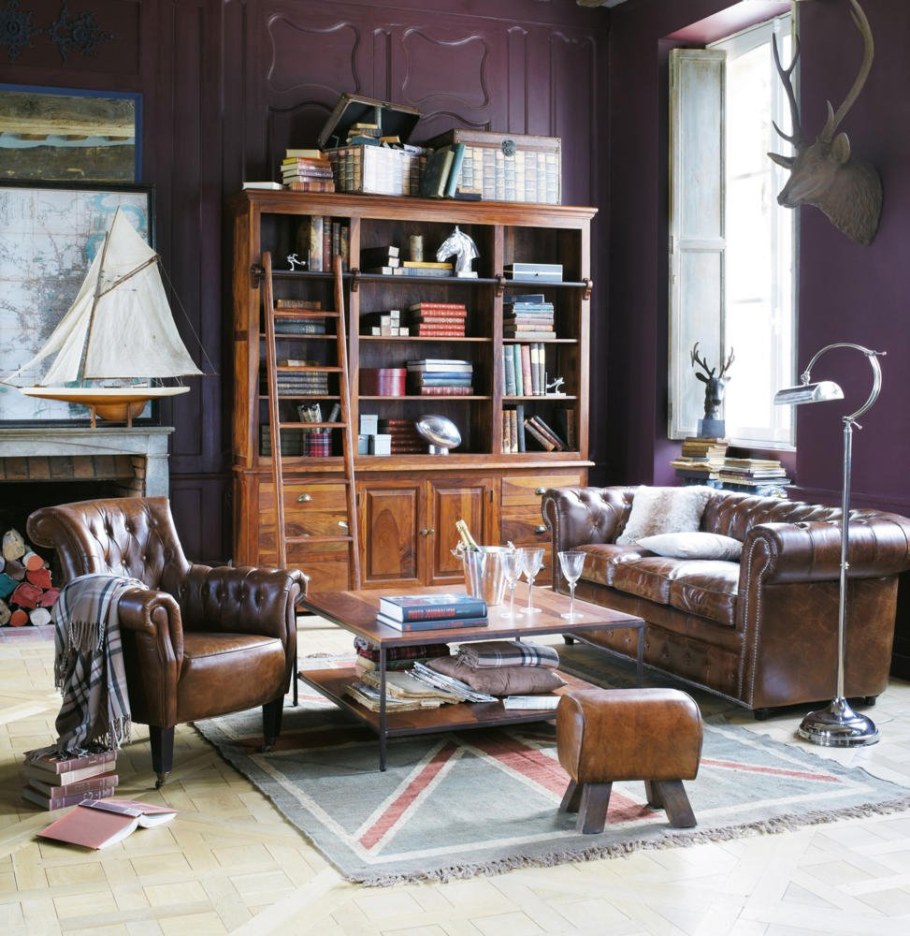 Гостиные в английском стиле