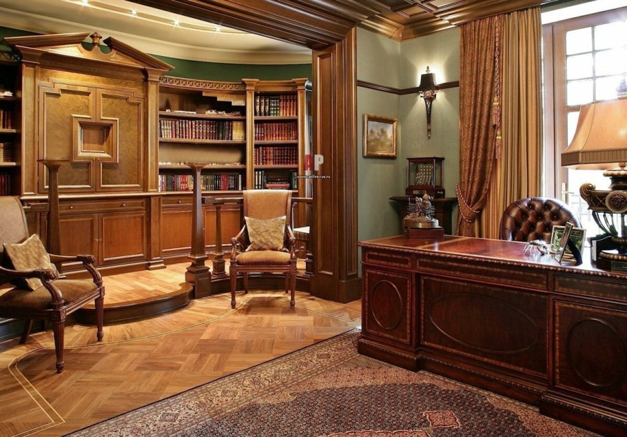 Интерьер кабинета Рэма Вяхирева