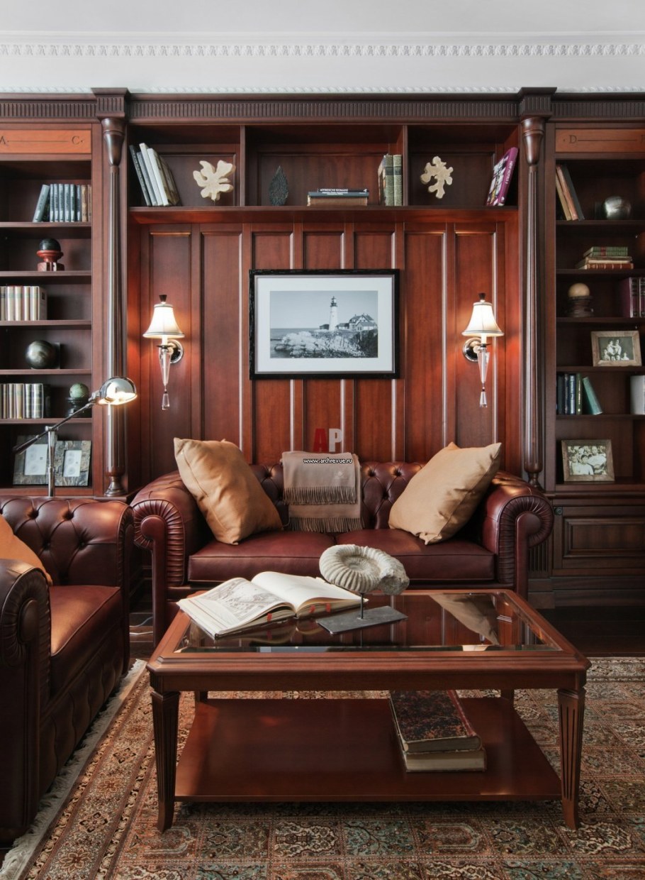 Английский силь в интерьре