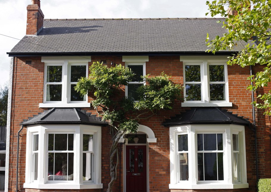 Окно в доме снаружи