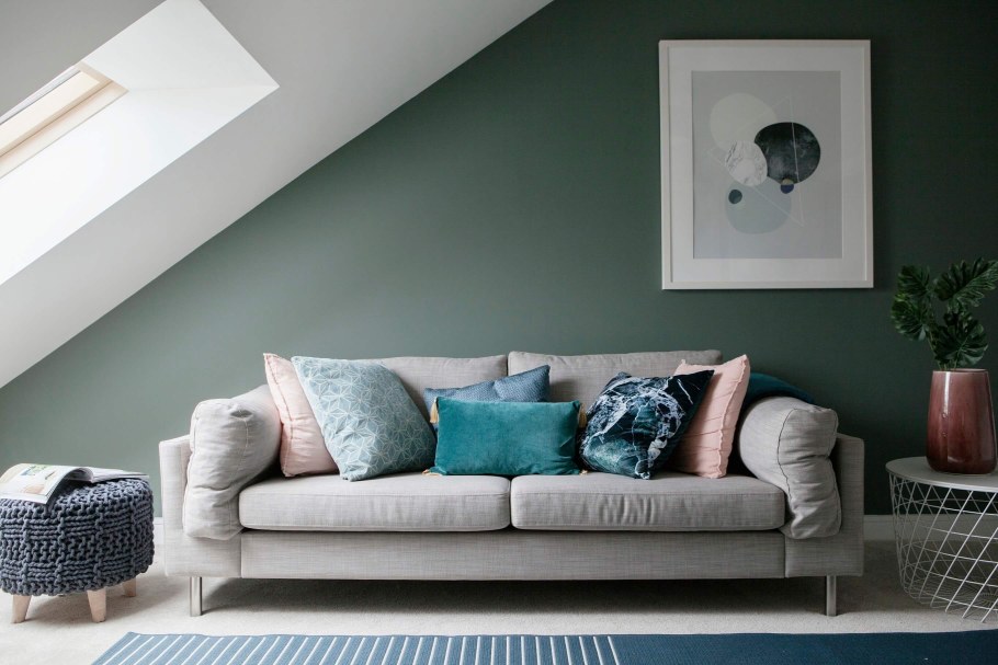 Использование селадона в интерьерах