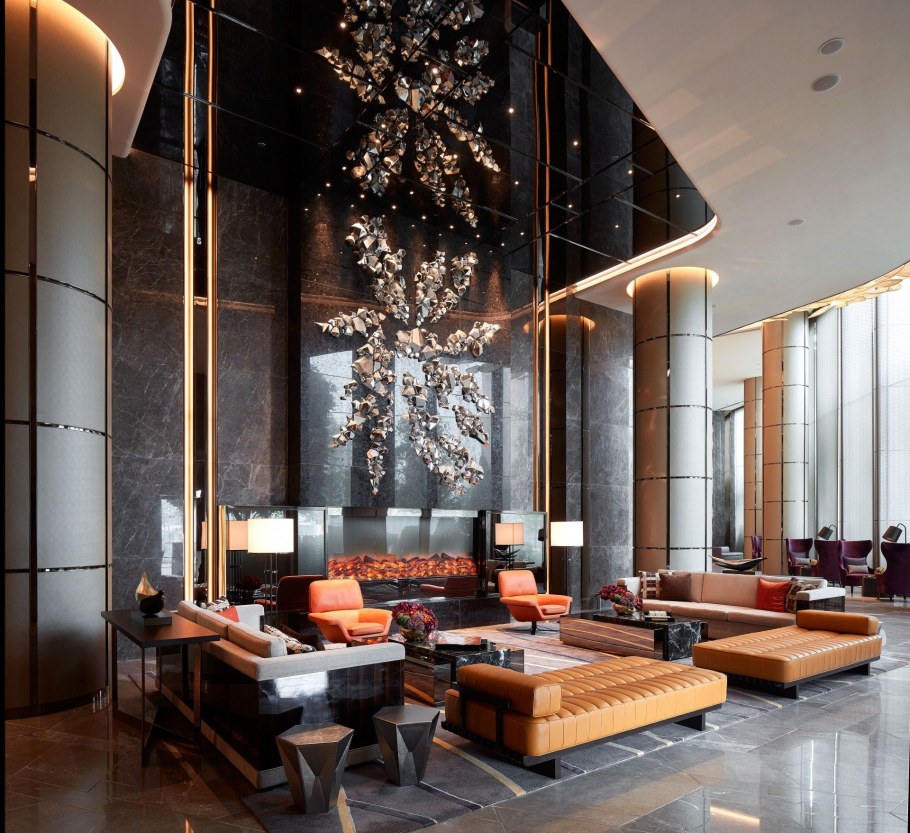 Интерьер гостиницы