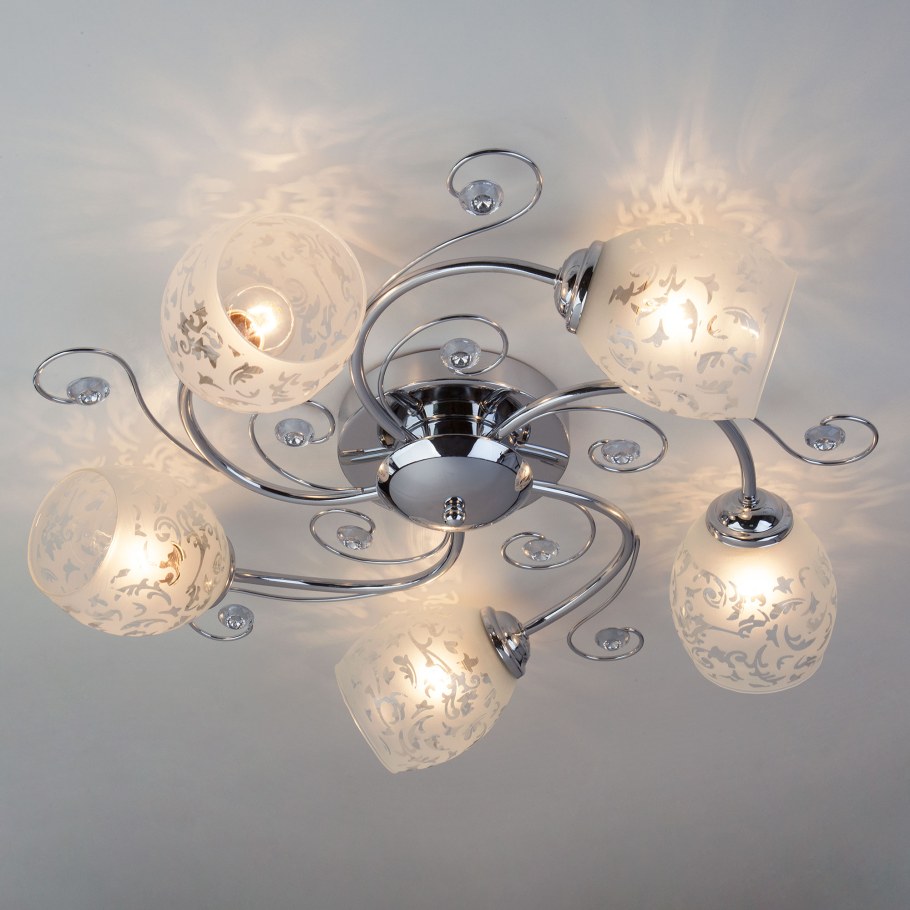 Потолочная люстра Eurosvet 9677/5 золото