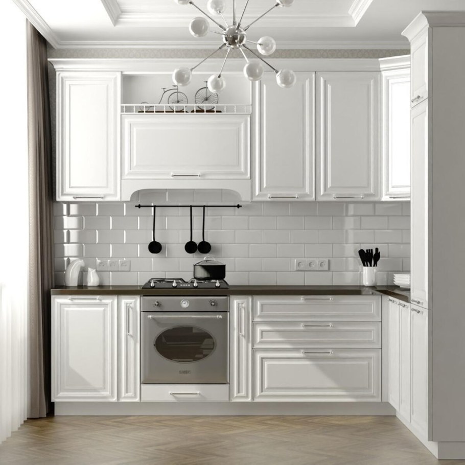 Линейный кухонный гарнитур Нео классика 3 60