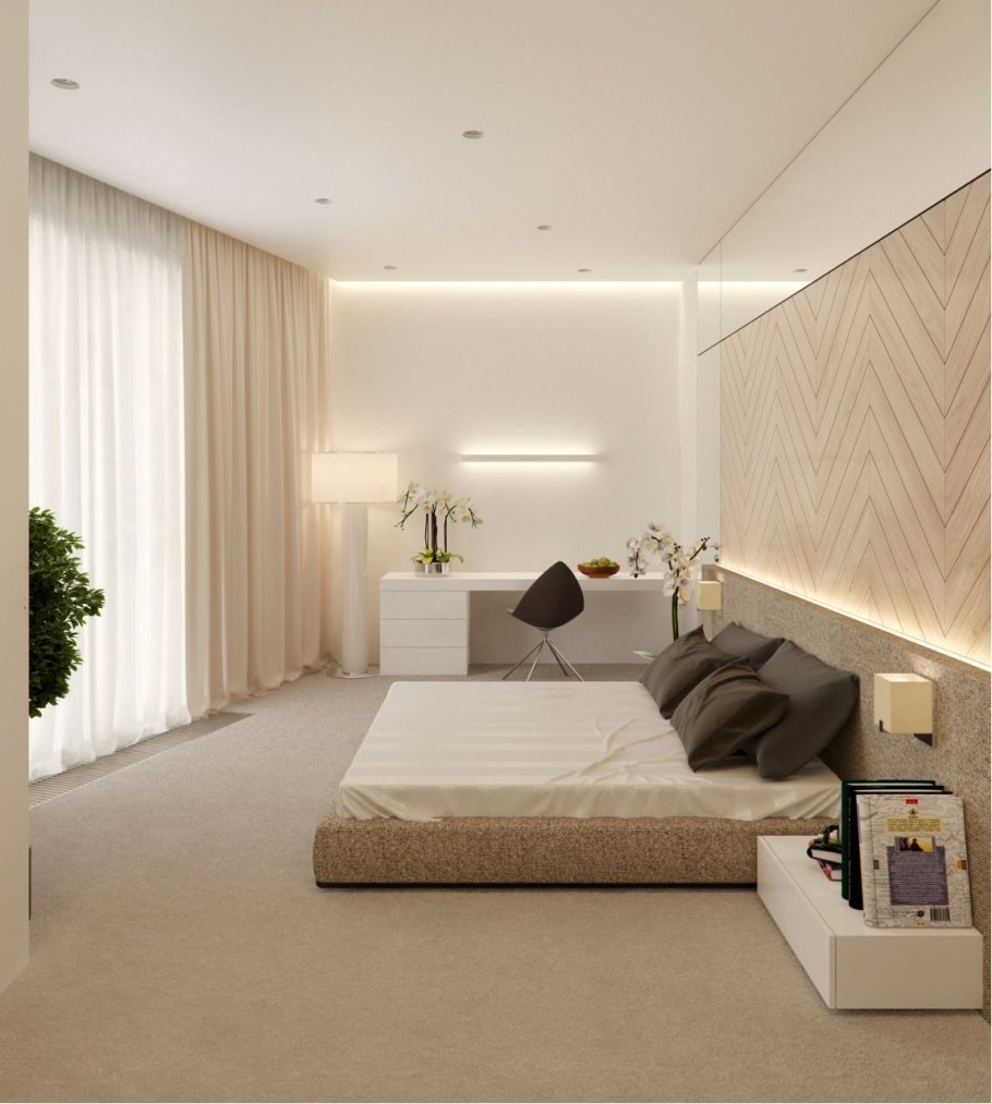 Спальня в современном стиле