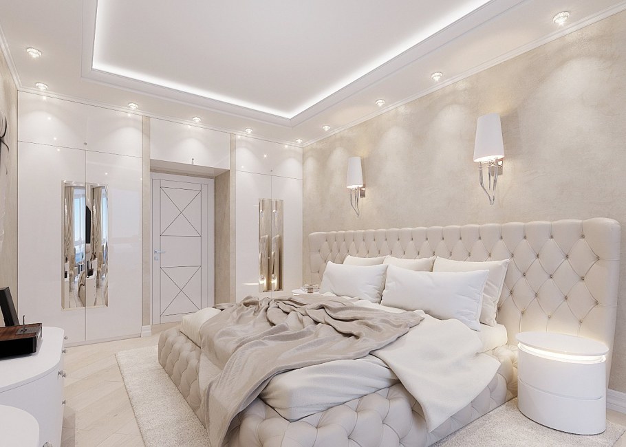 Спальня в Светлом стиле