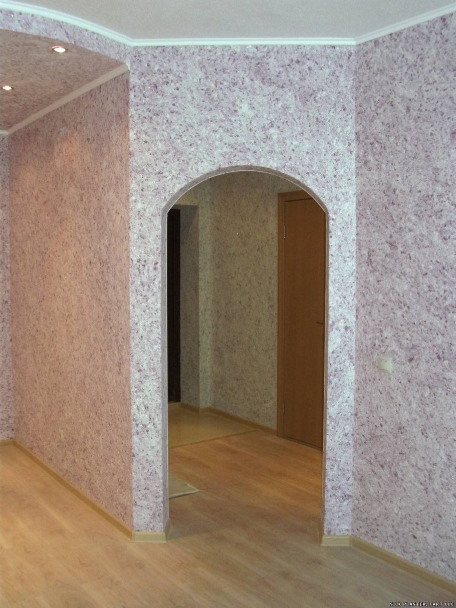 Байрамикс мраморная штукатурка в интерьере