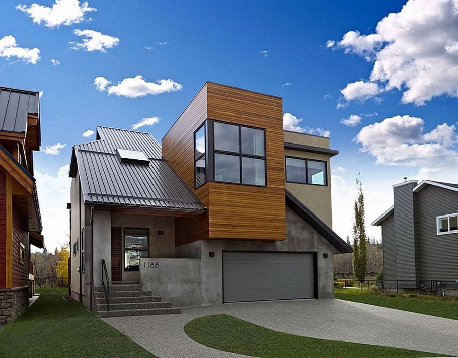 Современные фасады домов