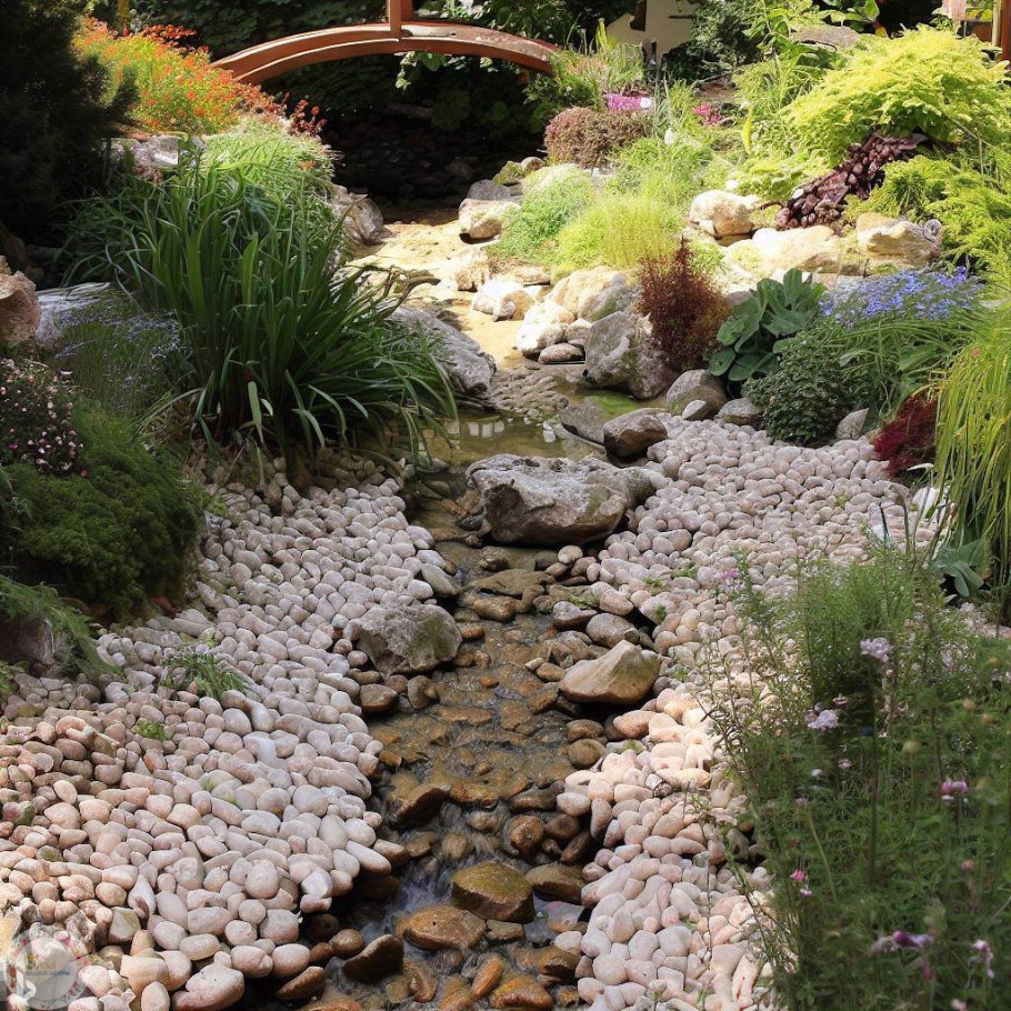 Ручей в саду