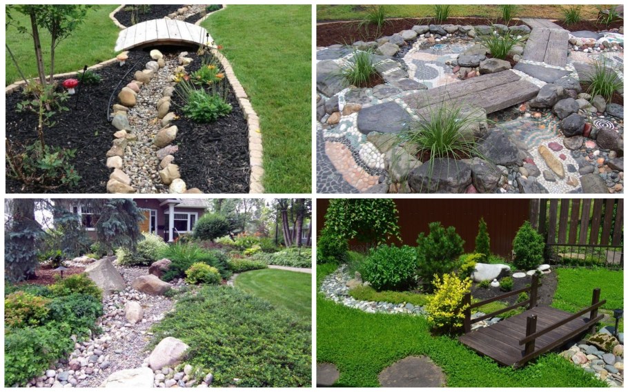 Сухой ручей своими руками