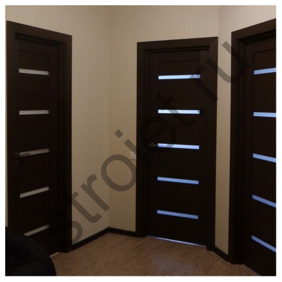 Двери венге в интерьере квартиры