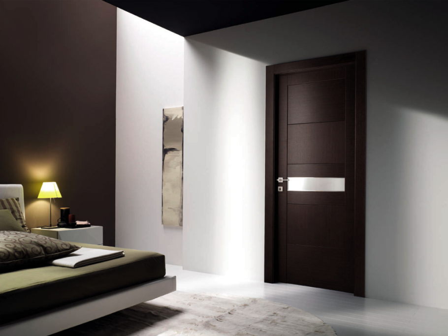 Двери межкомнатные профиль Дорс венге