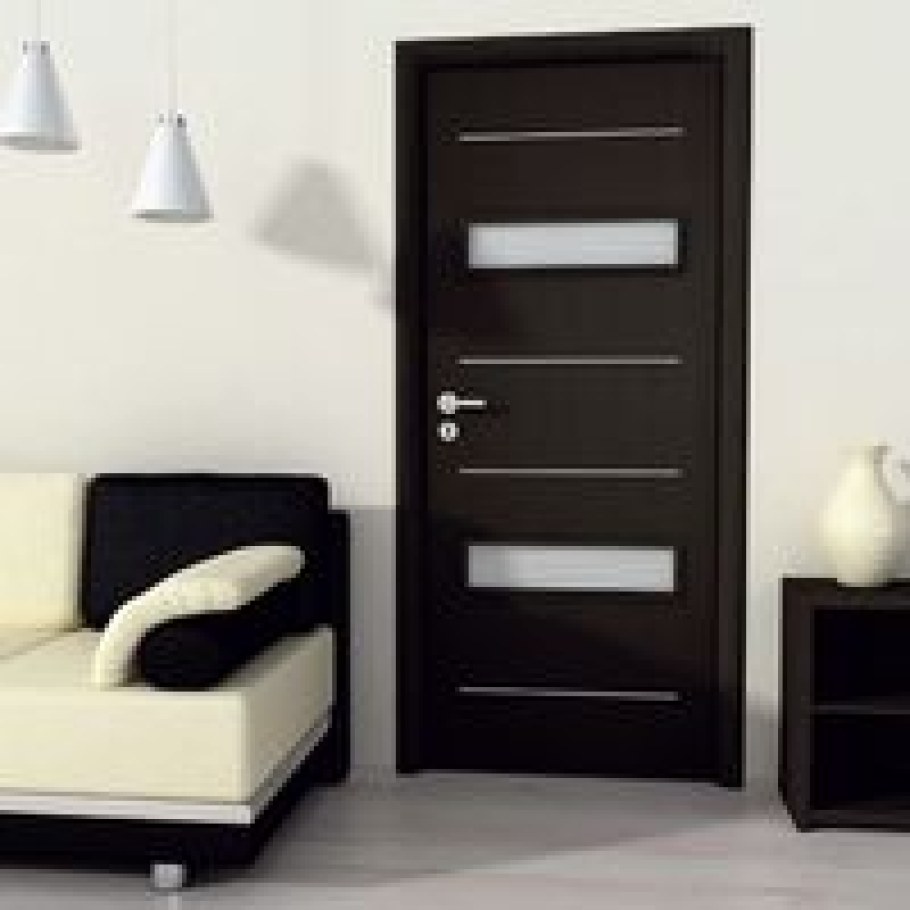 Двери венге в интерьере квартиры