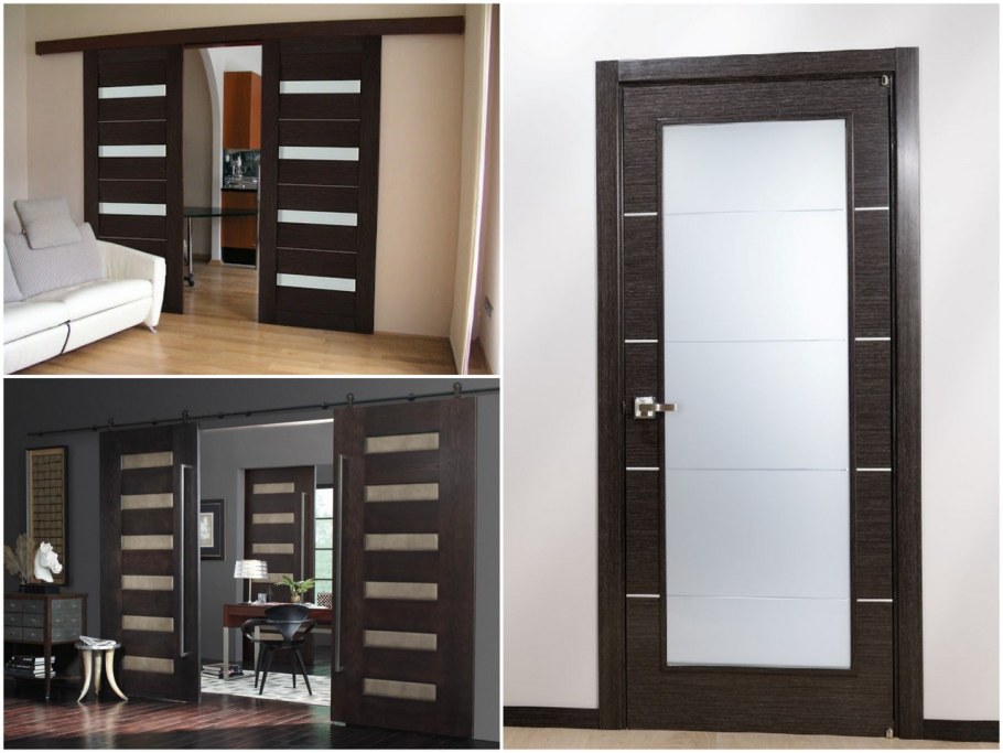 Двери межкомнатные венге