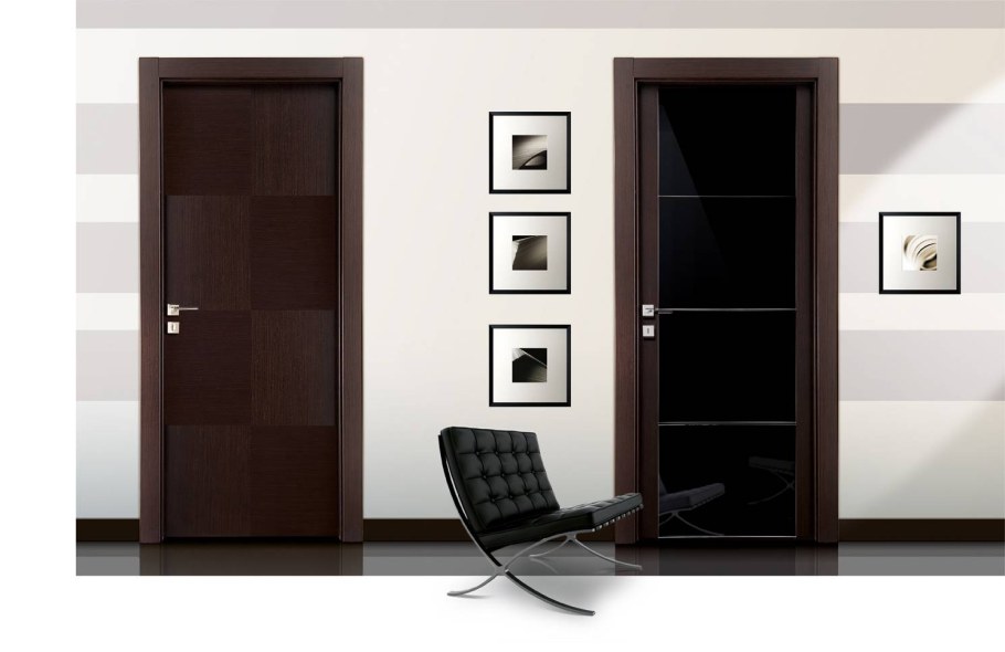 Двери межкомнатные венге