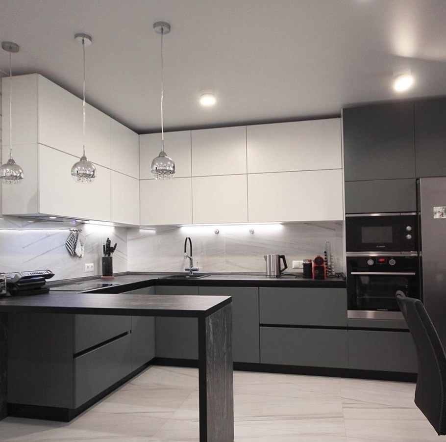 Кухонные фасады RAL 7037