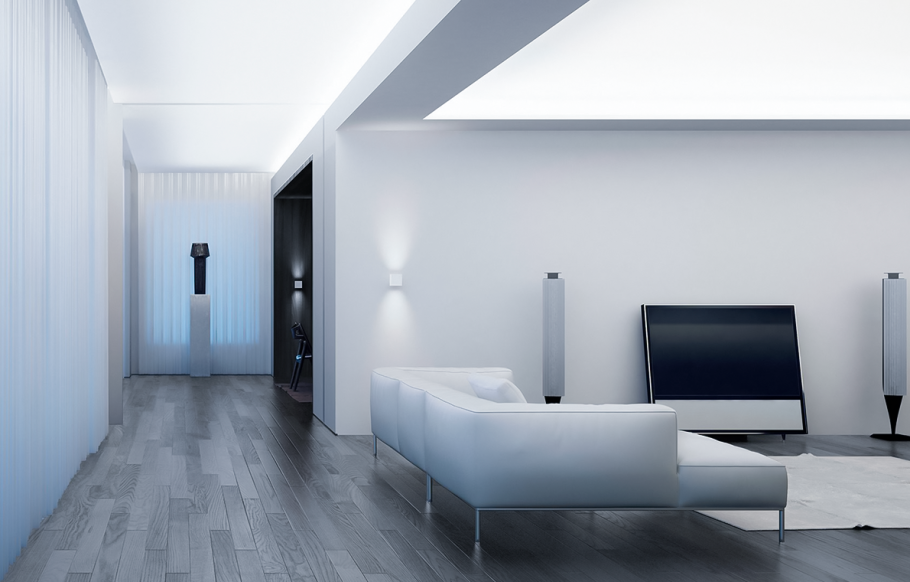 Белый интерьер