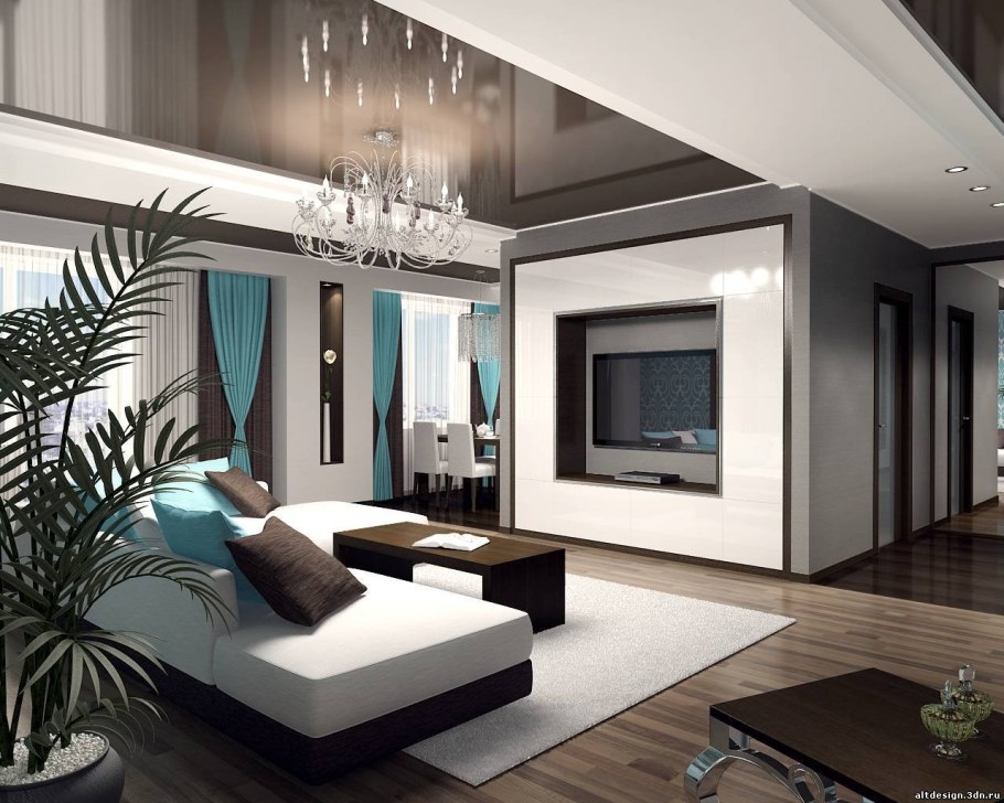 Гостиная в современном стил