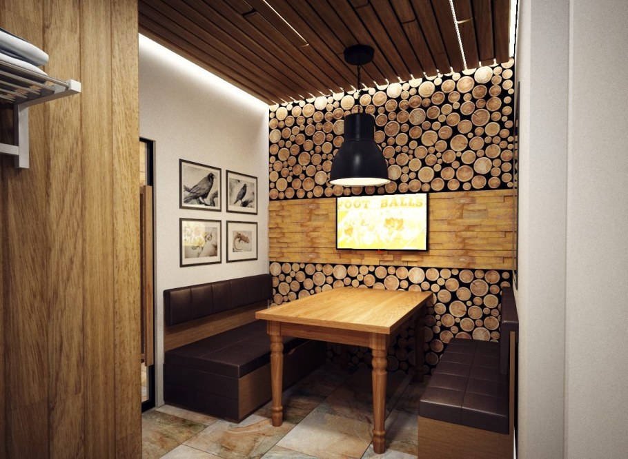 Интерьер бани