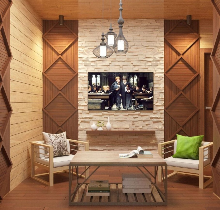 Отделка предбанника