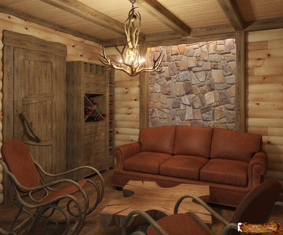 Отделка предбанника