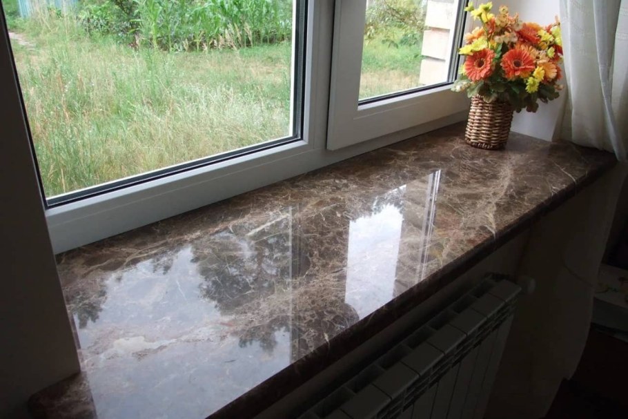 Подоконник кварц 20мм